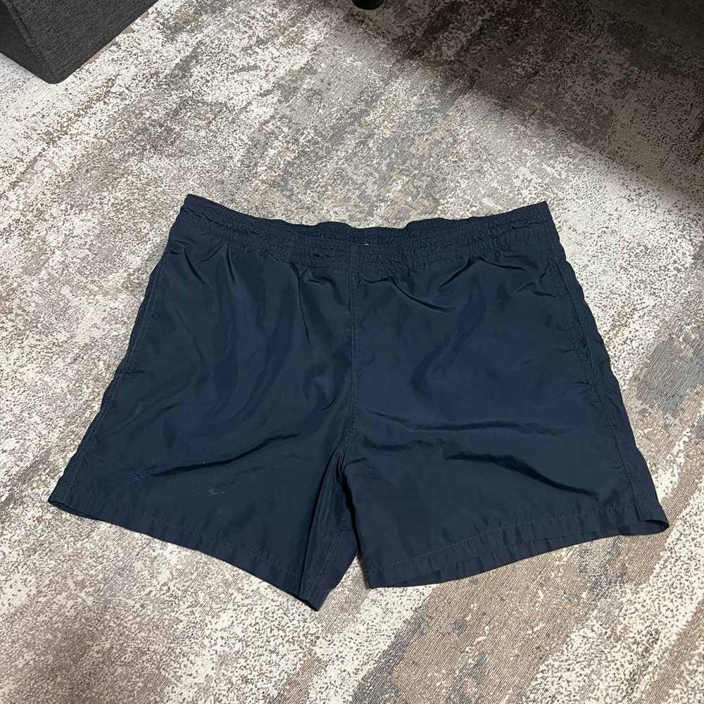 Dior Blue Athletic Shorts with Lightweight Fabric